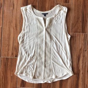 AE Button Up Tank Top